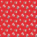 Whimsical Woodland Floral Red