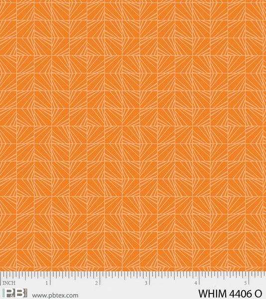 Whimsy Facets 4406O Orange