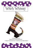 Witch Whimsy Pattern