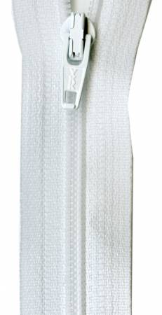 Ziplon Coil Zipper 18in White