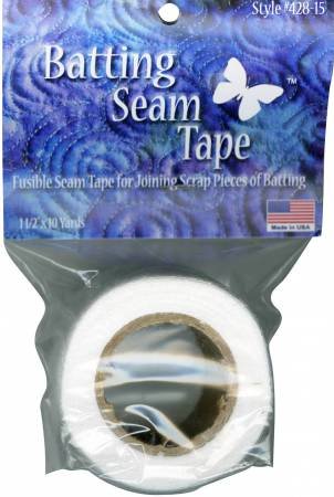 Batting Seam Tape 1-1/2 in x 10Yd white
