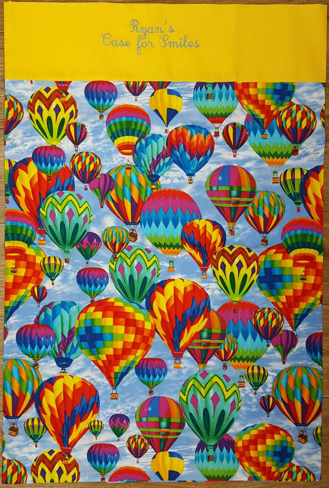 Pillowcases for Ryan's Case for Smiles