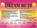 Quilters Dream 80/20 Crib - White